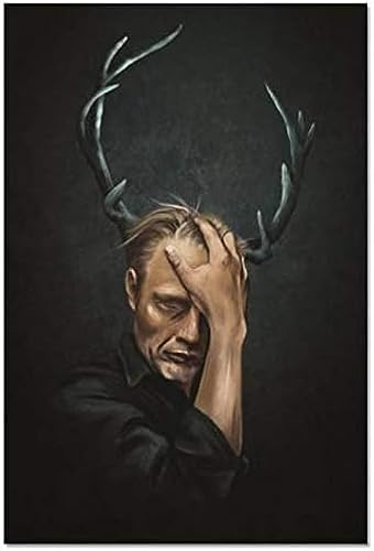 Poster Hannibal Vintage Filmplakat, Kunstposter, Wandkunst, Bilder, Leinwand, Malerei, Poster Und Drucke, Heimdekoration 50X70Cm Kein Rahmen