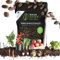 BeanSaver® Dünger aus Kaffeesatz [ganzjährig] natürlicher Langzeitdünger mit Schafwolle | organische Düngepellets für alle Pflanzen, Gemüse, Obst, Blumen, Bäume, Zimmerpflanzen (500g)