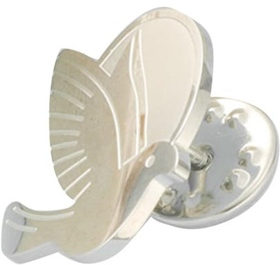 Holibanna Broche animaux broches femme broche vetement épingle à pigeons broche oiseau broche colombe de la paix accessoires femmes Métal épingler bijoux boutons de manchette Manquer