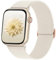 AMSKY Elastisch Solo Loop Band Kompatibel mit Apple Watch Armband 40mm 45mm 44mm 46mm 42mm 41mm 38mm 49mm Damen Herren, Textil Stoff für iWatch Armband Se Ultra Series 10 9 8 7 6 5 4 3 2 1, Polarstern