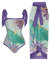 Femme Enceinte Maillot De Bain Bikini 2 Pieces 2 PièCe String Femme Haut De Maillot De Bain Short De Bain Surf Femme Haut De Tankini Grande Taille Maillot De Bain Jaune Maillot De Bain 2 PièCes