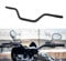 DREAMIZER Guidon de Moto 7/8 22mm Universel pour Cafe Race Bobber Motocross Dirt Pit Bike ATV Ebike Mini Bike, Noir