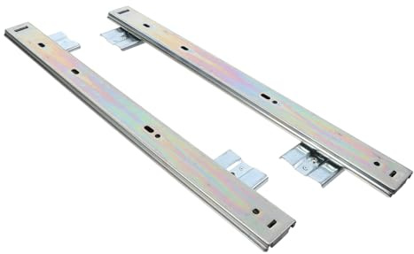 ORFOFE Keyboard Slide Out Tray Push to Open Keyboard Slides Robust Slider Desk
