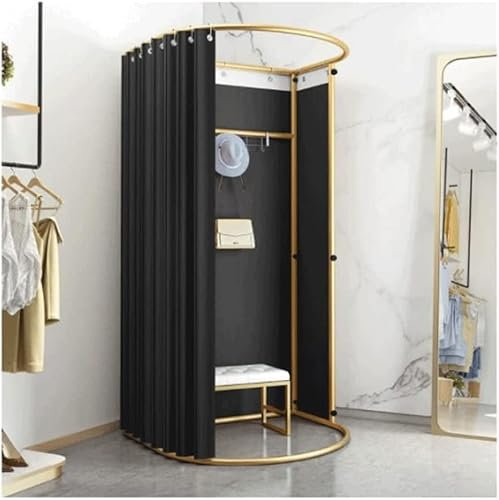SZITW Fitting Room Clothing Store Detachable Dressing Room Light Luxury Movable Changing Room Portable Locker Room For Malls