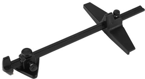 Ringglasskärare, 30 cm T-bar handmanövrerat verktyg med hårdmetallhjul för att skära cirklar, remsor och glas
