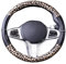 Car Steering Wheel Cover Leather Schutz Autozubehör Lenkradbezug Mit Leopardenmuster, rutschfest, Universell Passend Für 38-cm-Lenkrad Universal Steering Wheel Cover