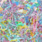 CIPOWM Triturador de papel de corte arrugado de pascua, relleno de papel de rafia multicolor iridiscente con confeti de Pascua triturado para envolver regalos, manualidades, bolsa de regalo, caja de