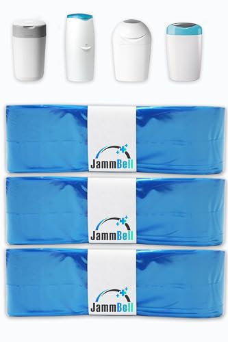 Lot de 6 mètres de recharges pour mangeoires compatibles avec Tommee Tippee, cochon Foppapedretti, etc. - 3 enveloppes bloquent les odeurs avec 7 couches protectrices