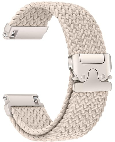 Braided 22mm Watch Strap for Garmin Venu 2 3/Forerunner 255/Forerunner 265/Vivoactive 4 Men/Women,Nylon Sport Band for Samsung Galaxy Watch 3 45mm/Galaxy 46mm/Gear S3 Frontier/Huawei GT4/GT3/GT2 46mm