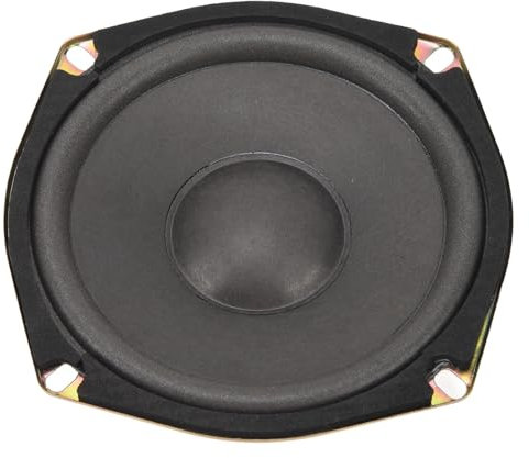 aqxreight 400W, 6CH Coaxial Speaker 6in Universal Full Range Frequency Metal Sealed Speaker, Shockproof, for Various Cars