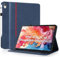 AsWant Custodia per iPad (A16) 11a/10a Generazione (2025/2022), Ultra Sottile con Portapenna iPad (A16) Case Auto Sonno/Veglia, Blu
