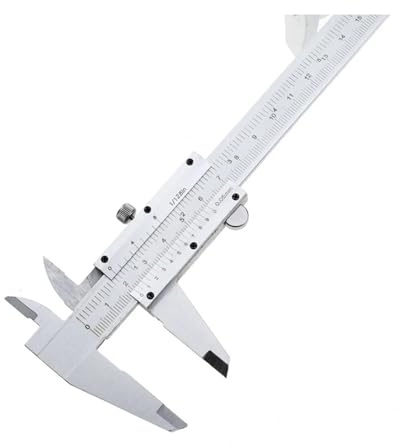 Calibrador Vernier 6 0-150mm/0,05mm 0.008 pulgadas calibradores de Metal calibre micrómetro herramientas de medición