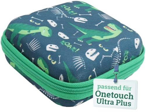 caseroxx Blutzuckermessgerät Tasche für Onetouch Ultra Plus Reflect