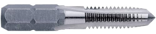 Exact Einschnittgewindebohrer-Bit, M6, 1/4 Bit-Schaft, HSS, DIN 3126