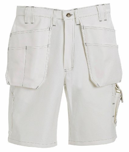 Blåkläder Workwear Arbeitsshorts Maler 1536, 1 Stück, C58, weiß, 67-15361210-1000-C58
