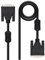Nano Cable 10.15.0603 - Cable DVI a DVI con ferrita Single Link 18+1, Macho-Macho, Negro, 3mts