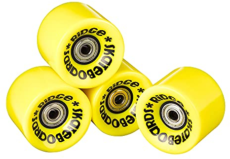 Ridge Skateboard Rollen Cruiser, yellow, 59 mm, r-blaze-led
