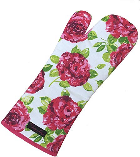 Ragged Rose Maggie Pink Rose Oven Gauntlet