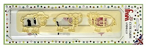 FMM 13864 Emporte-Pièces, Plastique, Blanc, 10 x 32 x 2 cm