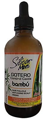 Silicon Mix - Gotero Anticaída Bambú - Unisex - 125 ml - Fortalece, estimula el crecimiento y detiene la caída del cabello