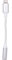 KEYOUEST Adapter Lightning to Mini Jack 3.5MM White