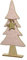 Weihnachtsbaum Christbaum Tannenbaum Dekoration Holz pink H 60 cm