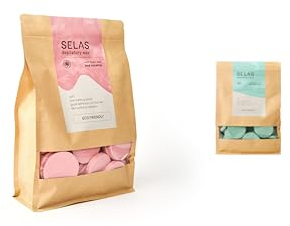 Cera depilatoria de fácil fusión 500g SELAS. A elegir Rosa Mosqueta o Aloe Vera, depilación sin bandas, con cera de Abejas, para todas las zonas y tipos de pieles. Discos, brasileña, piel sensible.