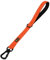 PLUTUS PET Strong Training Dog Lead with Rock Climing Carabiner Clip, Relective Nylon Dog leash Padded Handle, Training Lead for Large and Medium Dogs(46cm,Orange)