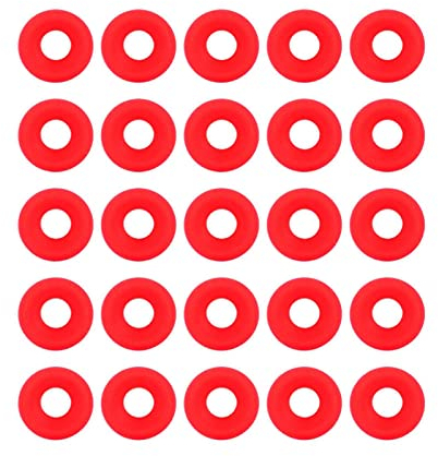 Joints en Silicone Rouge 25 Pièces pour Joints de Bouteille de Bière à la Maison