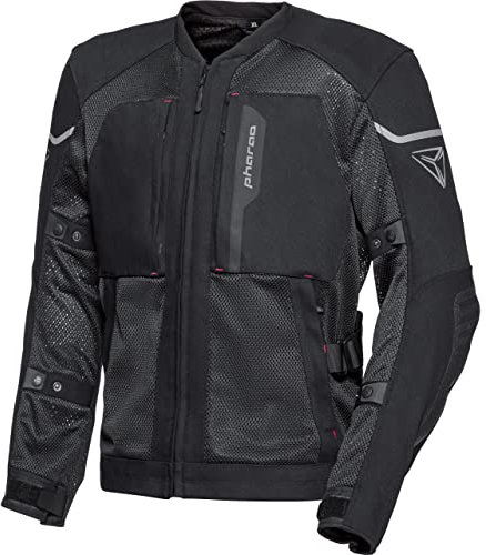 Pharao Treton Hybrid WP Textiljacke – 3-in-1 – AA-Zertifizierung – Schwarz schwarz 3XL