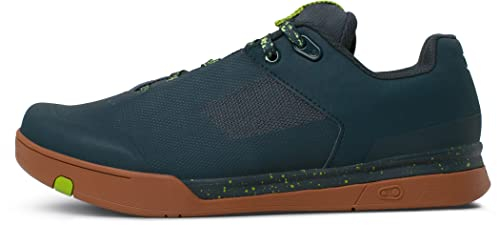 Crankbrothers Mallet Lace Fahrradschuhe, Blau/Gelb, Größe 39.5