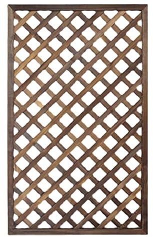 LBONG Balkon Windschutz Zaunblende Lamellenzaun Sichtschutzzaun Trennwand Gartenzaun für Garten, Terrasse, Balkon, Indoor Deko,60X150cm(23.6X59in)