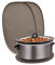 2 Stück Hitzebeständige Matte für Slow Cooker,Silikon Slow Cooker Matten Arbeitsplatte Schutz mit Schiebefunktion,Ovale Slow Cooker Matte Rutschfeste für 6–8 Qt (Schongarer nicht inbegriffen)(Curry)