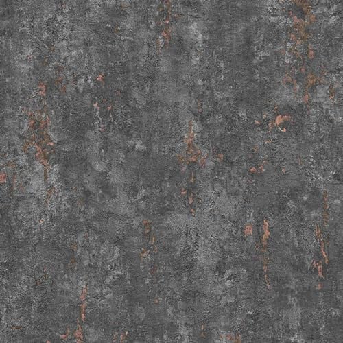 Erismann Tapete | Kollektion Fashion for Walls 4 | 10375-47 | Vliestapete | Muster/Motive | 0.53 x 10.05 m | Grau | Wohnzimmer | Flur | Büro | Küche | Wohnräume