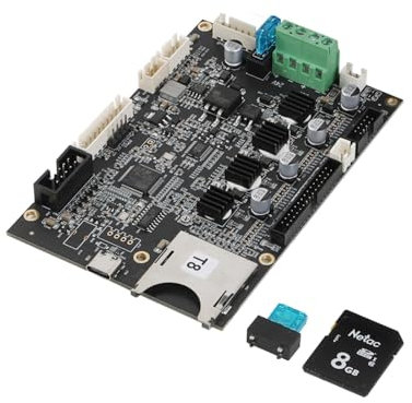 APAAZO Ender-3 S1 Ender-3S1PRO Silent Mainboard Kit kompatibel mit Creality 3D-Druckerteil Motherboard 32-Bit TMC2208 Silent Printing STM32F401 (Color : Mainboard Kit)