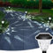 GIGALUMI 8 Pack Solarleuchten für Außen, helle Solar Gartenleuchten mit großem Muster, Garten deko Auto On/Off Solarleuchten für Außen Garten Gehweg Auffahrt Rasen Weg（Weiß）