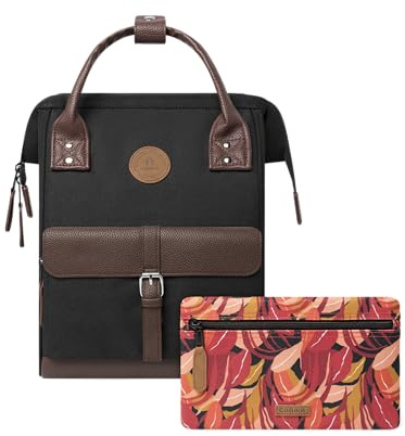 CABAIA - Rucksack - Modell Managua - 12L - Unisex & Kompakt - Ideal für den Stadtalltag & kurze Ausflüge - Fach für 10” Tablet - 2 Austauschbare Taschen - Wasserabweisend & Vegan zertifiziert