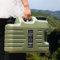Walkervo Réservoir d'eau Camping Car sans BPA Portable Bidon d'eau Alimentaire Conteneur d'eau avec Robinet Amovible Jerricane D Eau pour Camping Randonnée Barbecue Pêche, 25L,Green