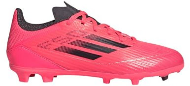 adidas Performance F50 League FG/MG Vivid Horizon Kids, Rosa nero, 28.5 EU