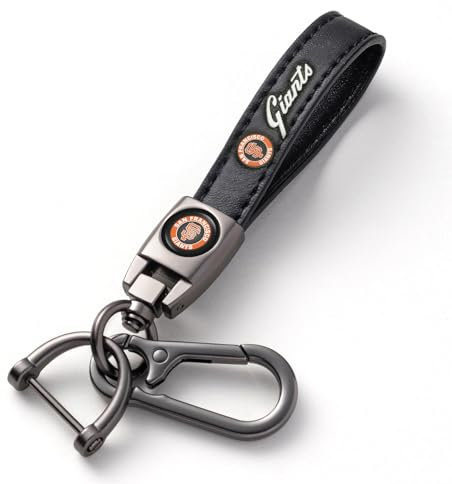 Kaleduo Leder-Schlüsselanhänger für Baseball-Fans, Auto-Schlüsselanhänger, Ersatz-Schlüsselanhänger, Souvenir, Geschenke für Männer und Frauen, Für Gian, for Gian