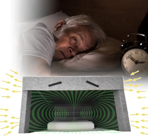 Cabina insonorizada para dormir, insonorizada y con sombrilla para facilitar el sueño, con algodón insonorizado, dos altavoces Bluetooth integrados, plegable y portaobjetos