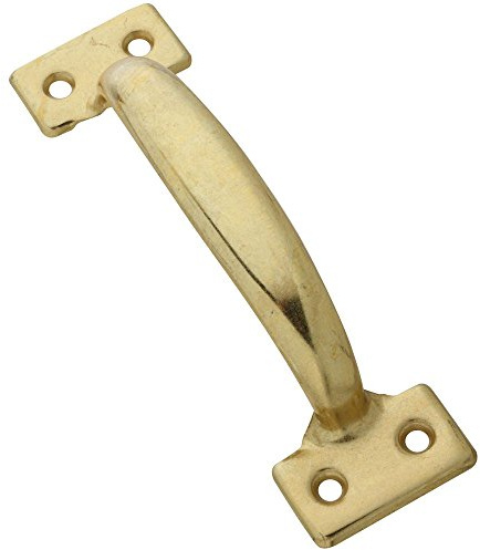 National Hardware N116-764 Pull, Brass, 6-1/2