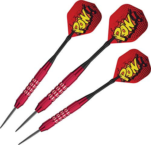 Viper Comix Stahl Tip Darts, 22 Gramm, Unisex, Red (POW)