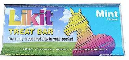 Likit Treat Bar 90g | Great Horse Treat for Training or Reward | 90g (Mint)