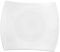 Saturnia Tokio Piatto Rettangolare, Porcellana, Bianco, 25x32x3 cm