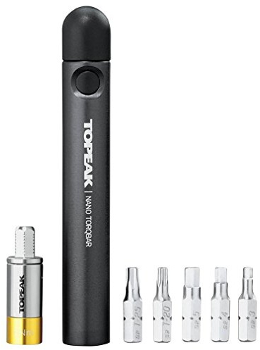 Topeak Nano TorqBar 5 with 5 tool bits, 5nm