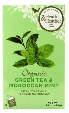 (Pack Of 2) - Organic Green Tea & Moroccan Mint | HEATH & HEATHER
