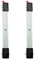 SPARES2GO Adjustable Extendable Appliance Trolley Roller Wheels for Fridge Freezer
