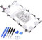 XITAIAN 4000mAh SP4960C3B Batteria di Ricambio per Samsung Galaxy Tab 2 7.0 GT-P3110 GT-P3100 P3100 P3113 P3120 P6200 with Tools (3.7V 14.8Wh)