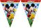 2360; Banderines para fiestas y cumpleaños Mickey; Ideal para decorar fiestas; dimensiones aprox. 2m.